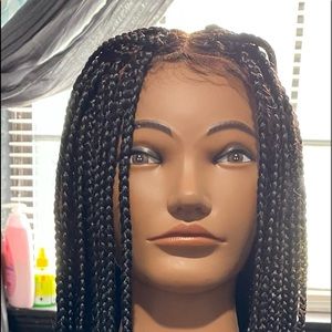 Full lace braided wig